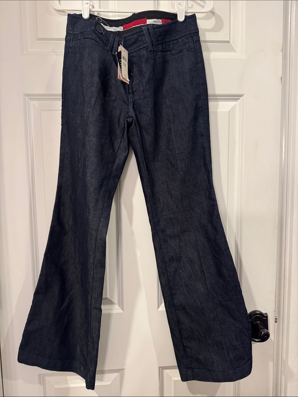 Banana Republic Indigo Flare Wide-Leg Jeans